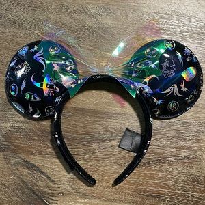 Disney Parks x Loungefly Nightmare Before Christmas iridescent ear hat headband